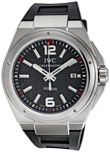 IWC Men's IW323601 Ingenieur Mission Earth Black Textured 